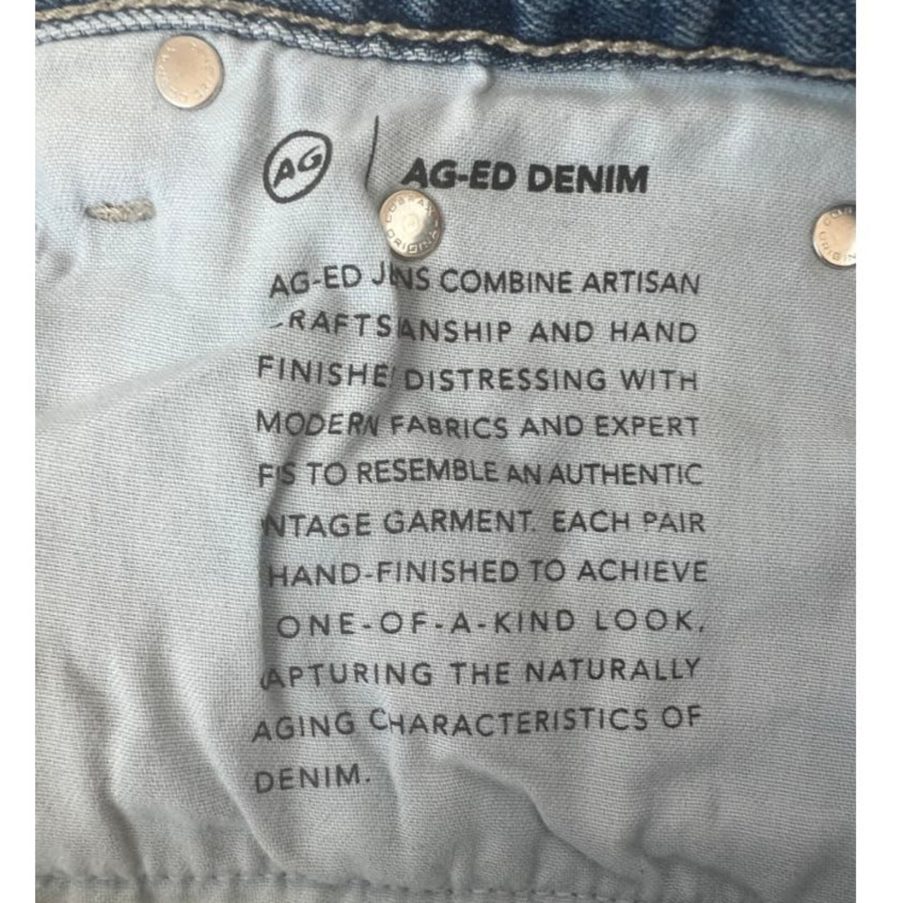 AG Adriano Goldschmied Saige High Rise Straight Leg Jeans - Picture 12 of 16